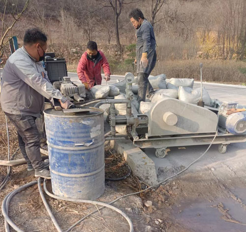 运城路面下沉注浆